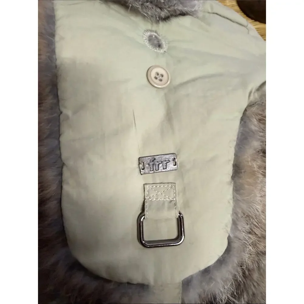 FRR Canada Rabbit Fur Aviator Hat Tan